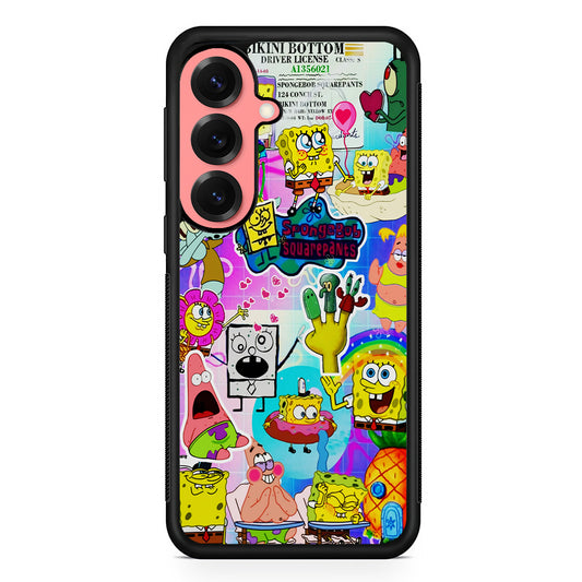 Spongebob and Friends Aesthetic Samsung Galaxy S25 Case | Protective Case for Samsung Galaxy S25