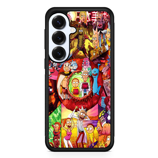 Rick and Morty Best Scene Samsung Galaxy S25 Plus Case | Slim Rubber Cover for Samsung Galaxy S25 Plus
