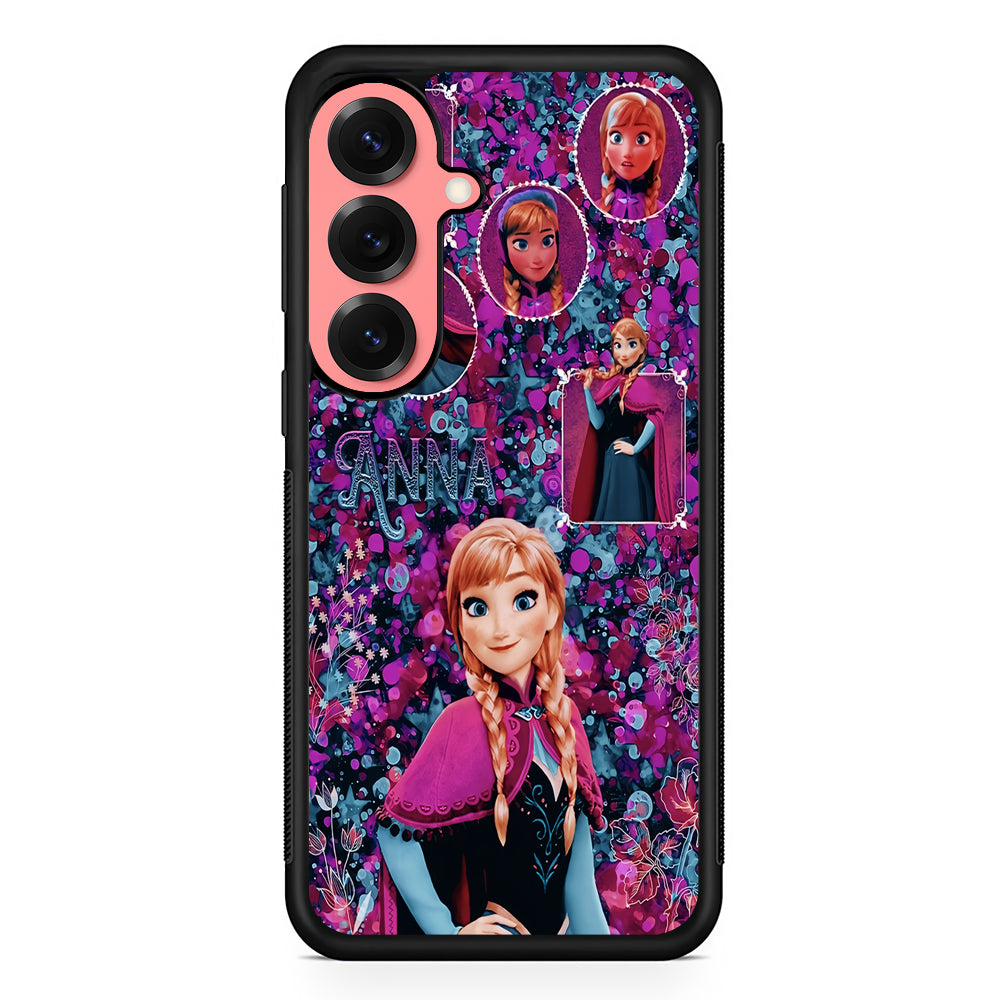 Princess Anna Frozen Art Samsung Galaxy S25 Case | Protective Case for Samsung Galaxy S25