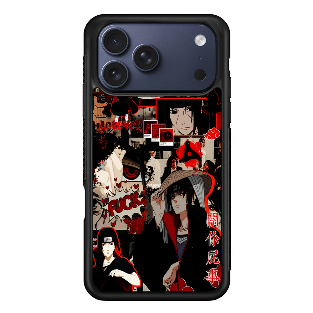 Itachi Uchiha Akatsuki Aesthetic iPhone 17 Pro Max Case | Slim Protective Cover for iPhone 17 Pro Max
