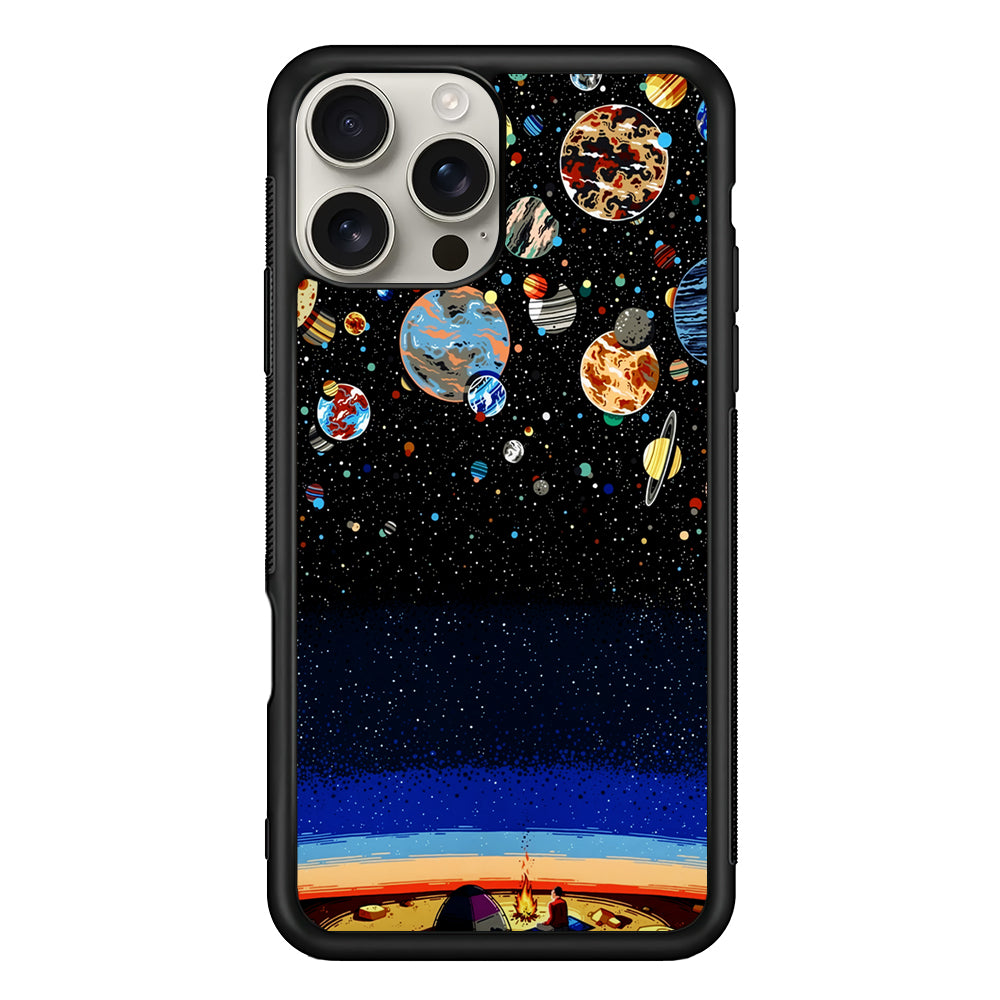 Star Night Camping iPhone 16 Pro Max Case | Stylish Protective Case for iPhone 16 Pro Max