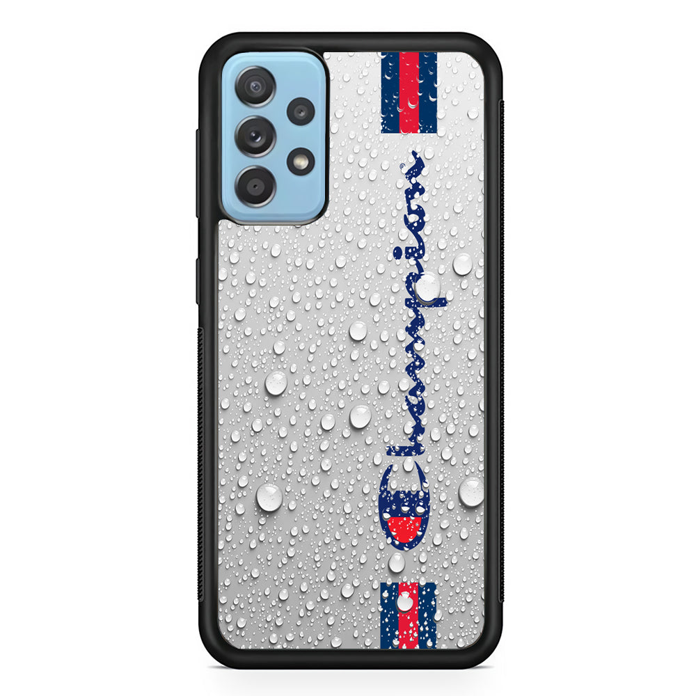 Champion Water Sphere Samsung Galaxy A72 Case | Slim Rubber Case for Samsung Galaxy A72