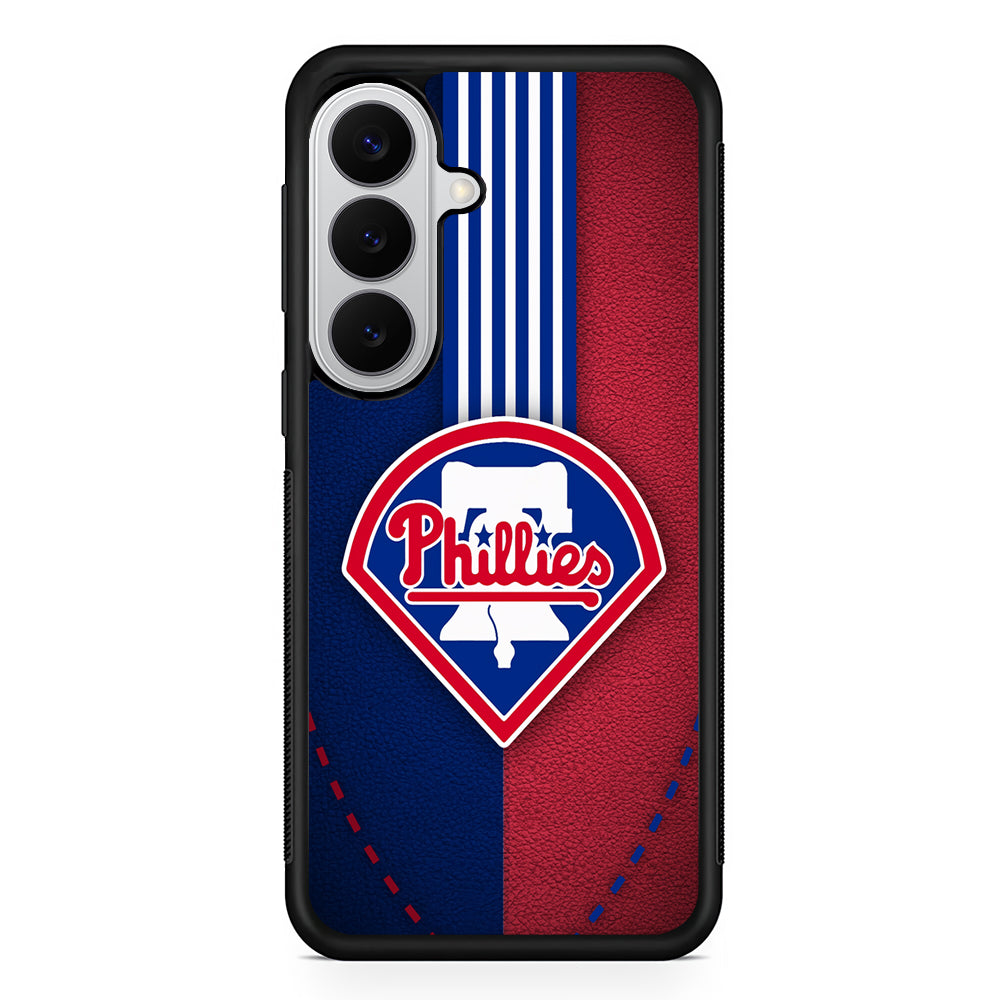 Philadelphia Phillies Logo Samsung Galaxy S26 Case | Protective Rubber Cover