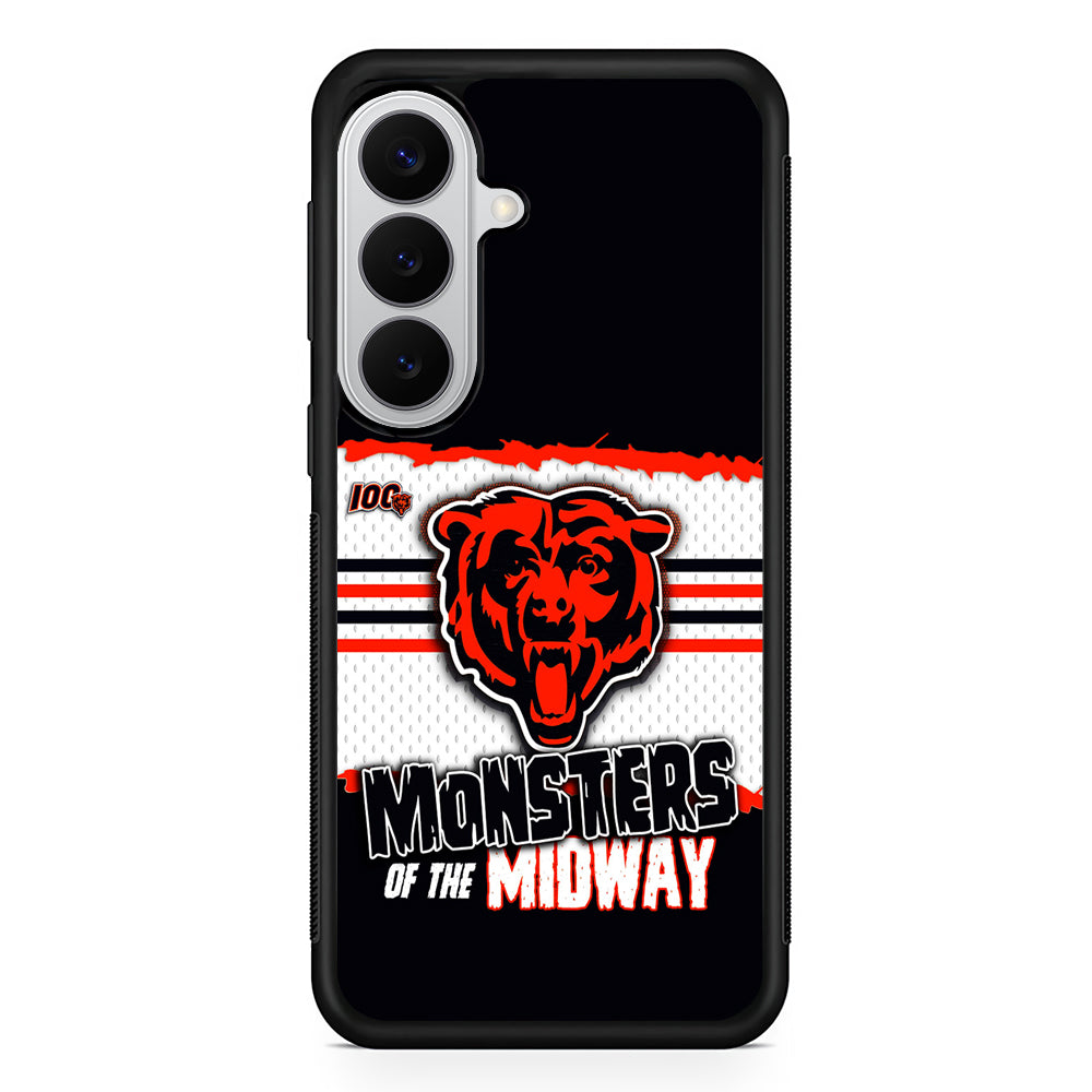 Chicago Bears Monsters Midway Samsung Galaxy S26 Case | Protective Rubber Cover