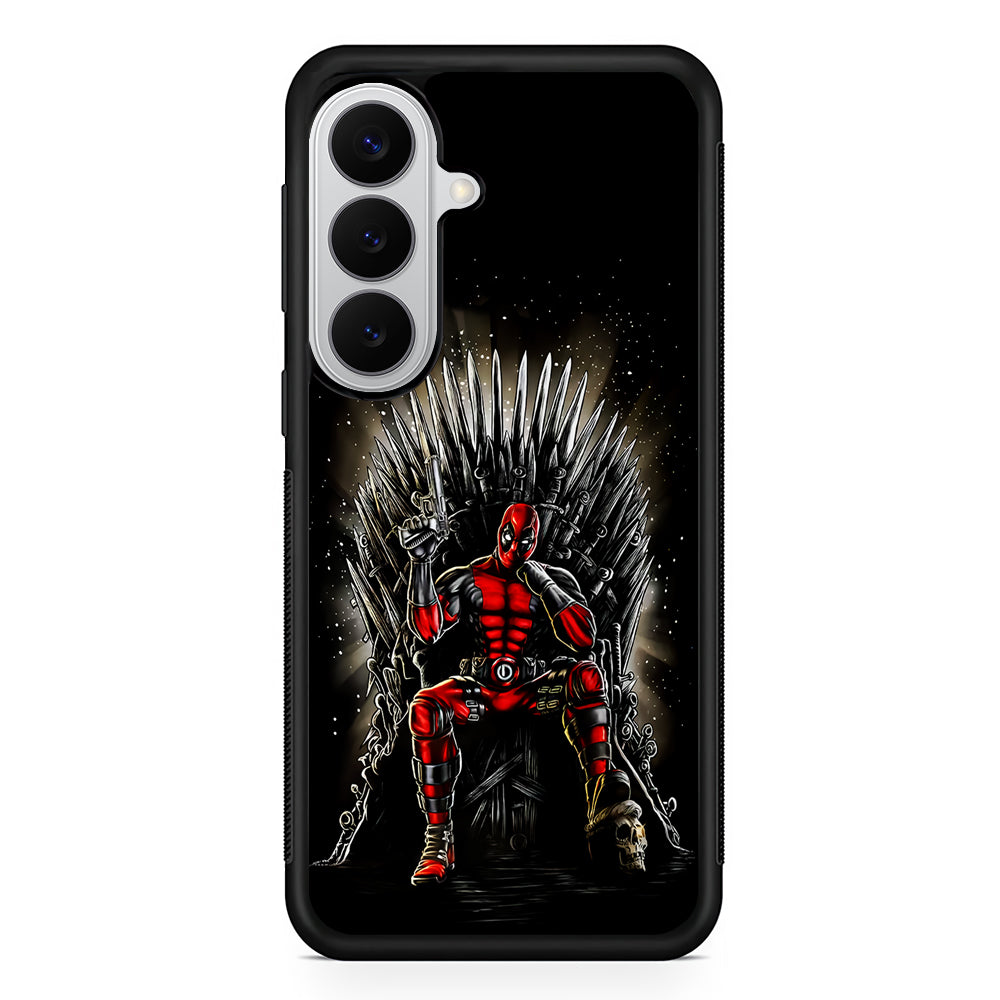 Deadpool The Iron Throne Samsung Galaxy S26 Case | Protective Rubber Cover
