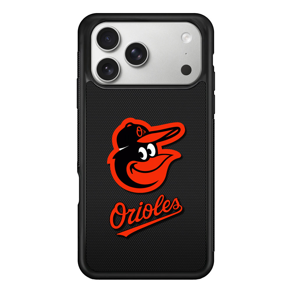 Baltimore Orioles Logo iPhone 17 Pro Case | Slim Rubber Case for iPhone 17 Pro