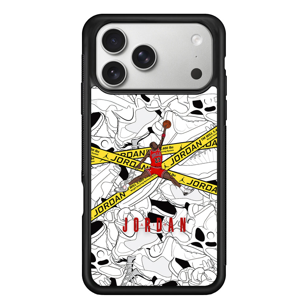 Air Jordan Jump and Fly iPhone 17 Pro Case | Slim Protective Case for iPhone 17 Pro