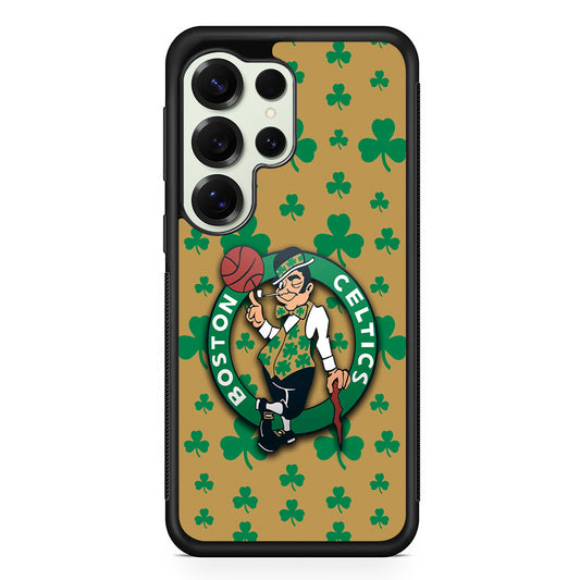 Boston Celtics Logo Samsung Galaxy S25 Ultra Case | Durable Rubber Case for Samsung Galaxy S25 Ultra