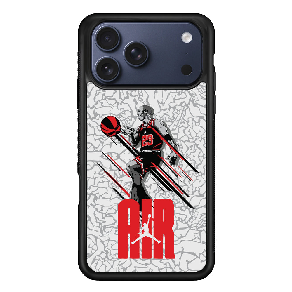 Air Jordan The Jumpingman iPhone 17 Pro Max Case | Durable Rubber Case for iPhone 17 Pro Max