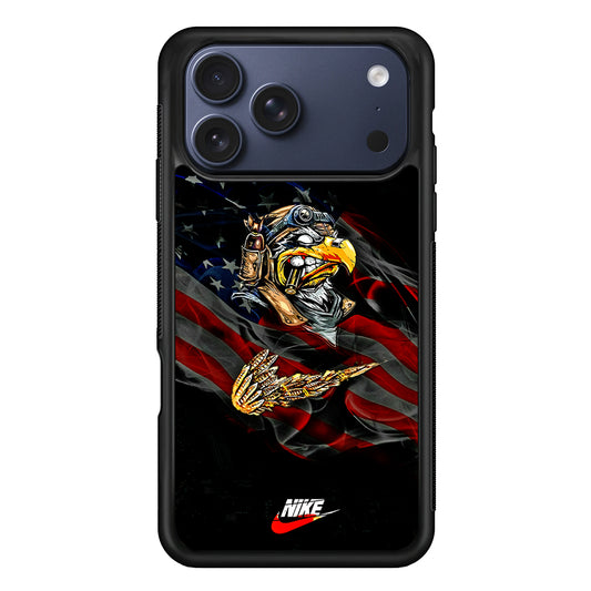 Nike Eagle Flag US iPhone 17 Pro Max Case | Durable Rubber Case for iPhone 17 Pro Max