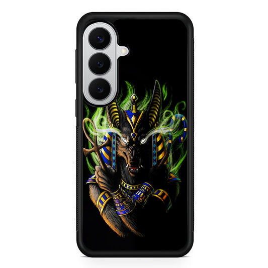 Anubis The God of The Dead Samsung Galaxy S26 Case | Protective Rubber Cover