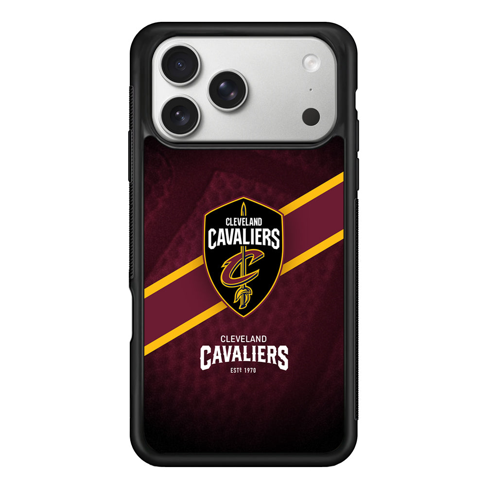 Cleveland Cavaliers Logo iPhone 17 Pro Case | Slim Rubber Case for iPhone 17 Pro
