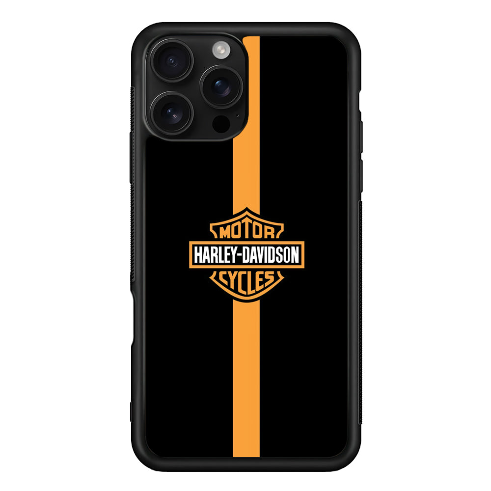 Harley Davidson Center Line iPhone 16 Pro Case - Stylish Protective Cover for iPhone 16 Pro