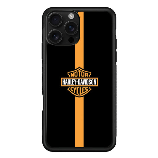 Harley Davidson Center Line iPhone 16 Pro Case - Stylish Protective Cover for iPhone 16 Pro