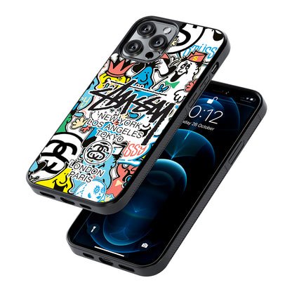 Stussy Doodle Doll 2D Rubber Phone Case | Durable Phone Case