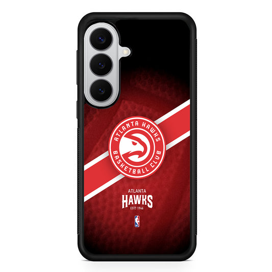 Atlanta Hawks Logo Samsung Galaxy S26 Case | Protective Rubber Cover