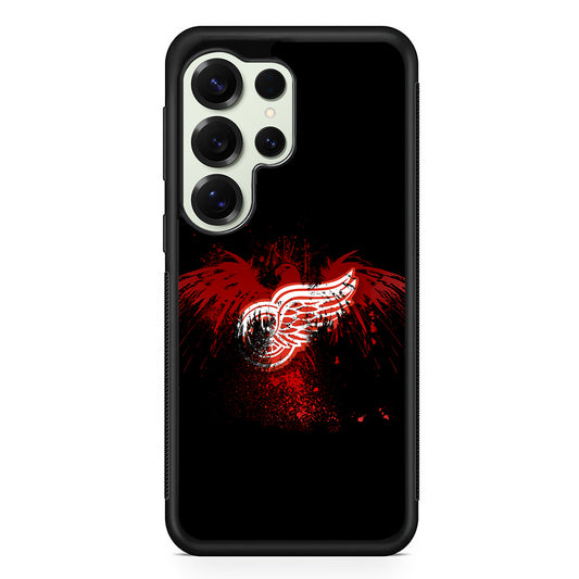 Detroit Red Wings Eagle Samsung Galaxy S25 Ultra Case | Durable Rubber Case for Samsung Galaxy S25 Ultra