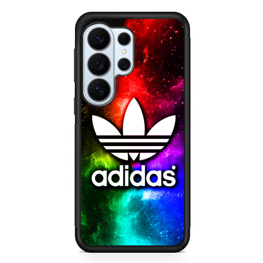 Adidas Logo Colours in Space Samsung Galaxy S26 Ultra Case | Protective Phone Cover
