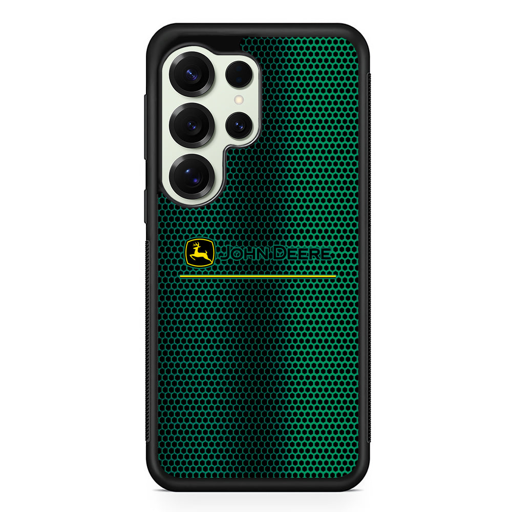 John Deere Luxury Hexagon Samsung Galaxy S25 Ultra Case | Slim Rubber Case for Samsung Galaxy S25 Ultra