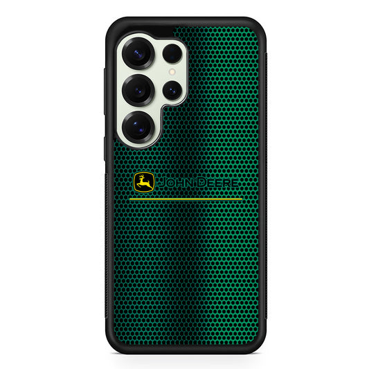 John Deere Luxury Hexagon Samsung Galaxy S25 Ultra Case | Slim Rubber Case for Samsung Galaxy S25 Ultra