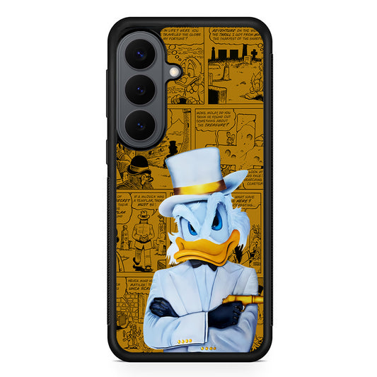 Scrooge McDuck Comic Samsung Galaxy S26 Plus Case | Slim Rubber Case for Samsung Galaxy S26 Plus