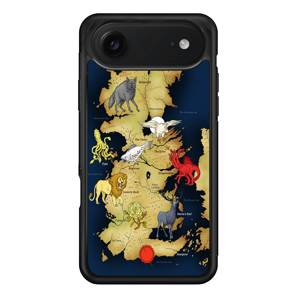 Game of Thrones Map of Westeros iPhone 17 Air Case | Protective Case for iPhone 17 Air