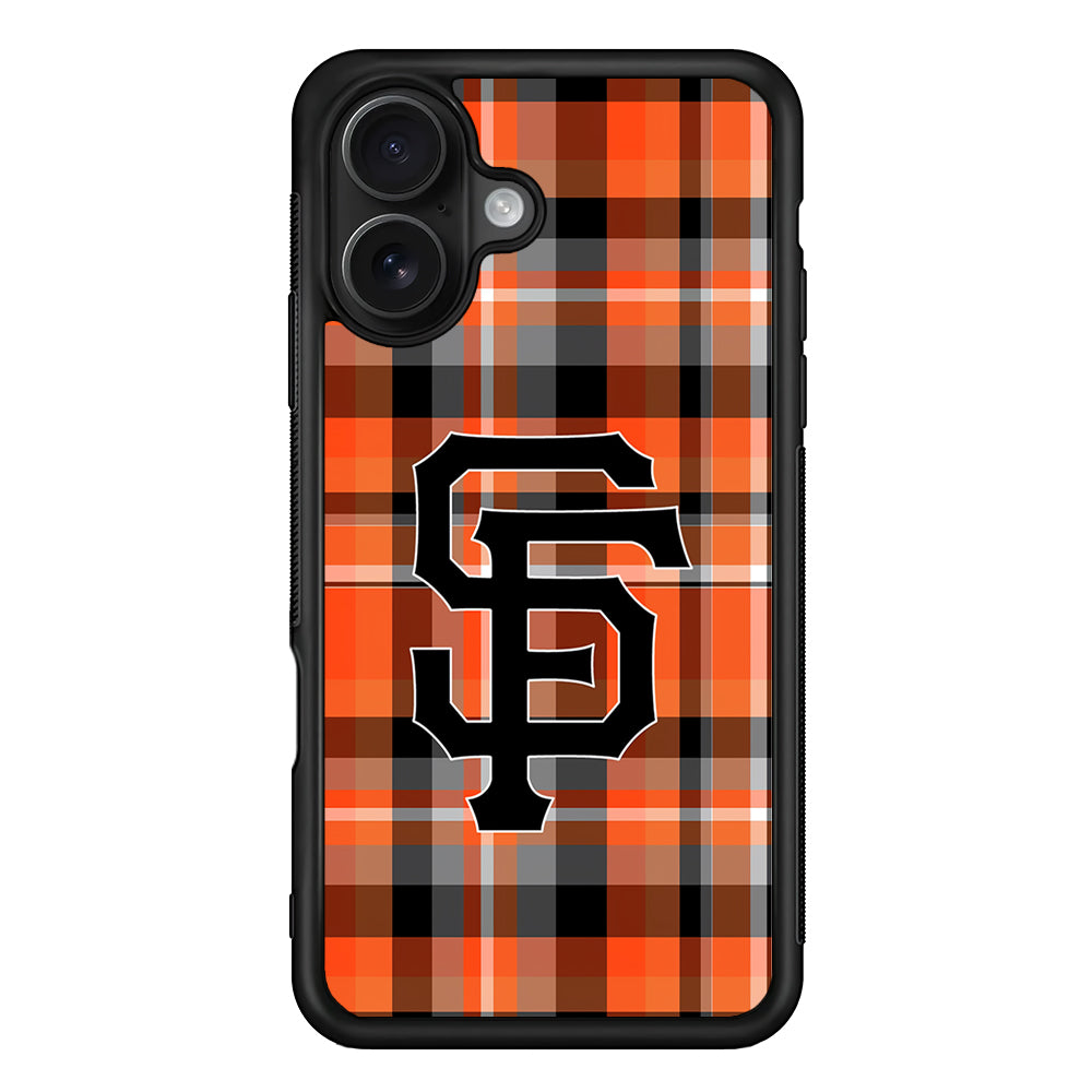 San Francisco Giants Pattern iPhone 16 Case - Oxvistore