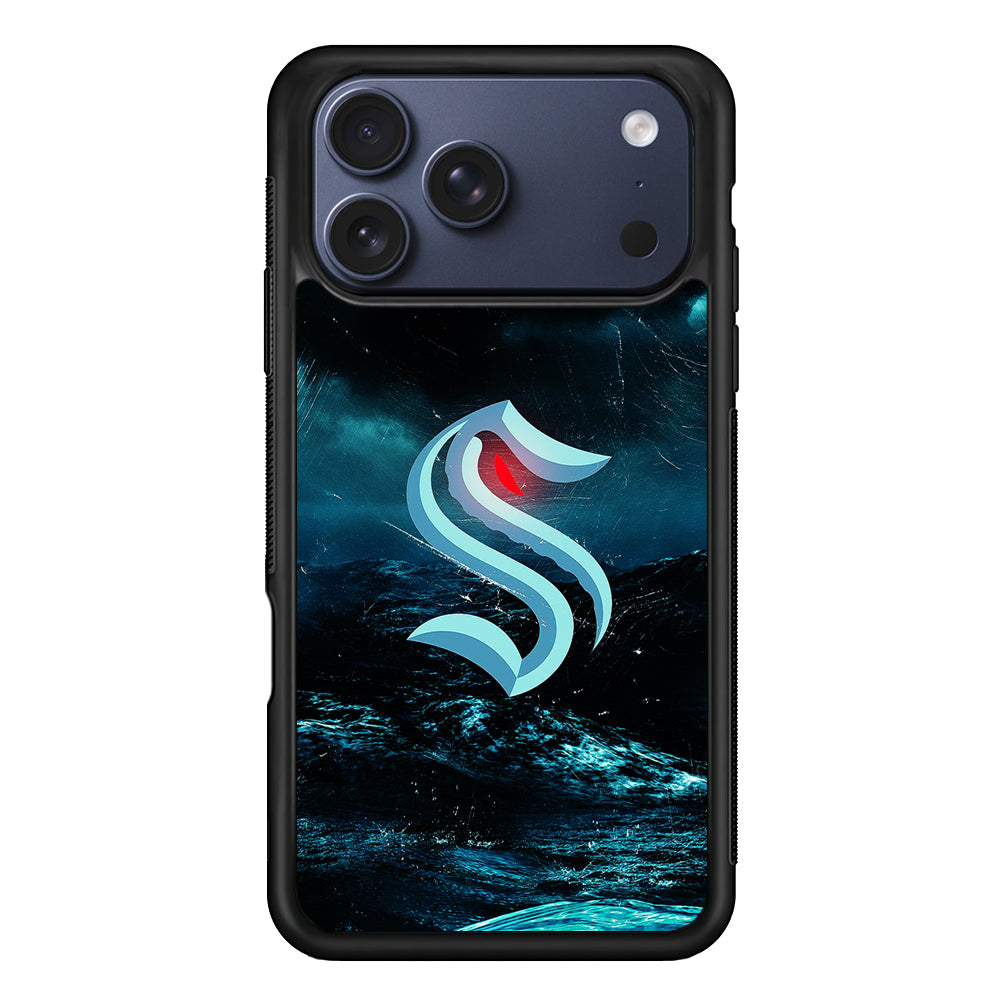 Seattle Kraken Storm iPhone 17 Pro Max Case | Slim Protective Cover for iPhone 17 Pro Max