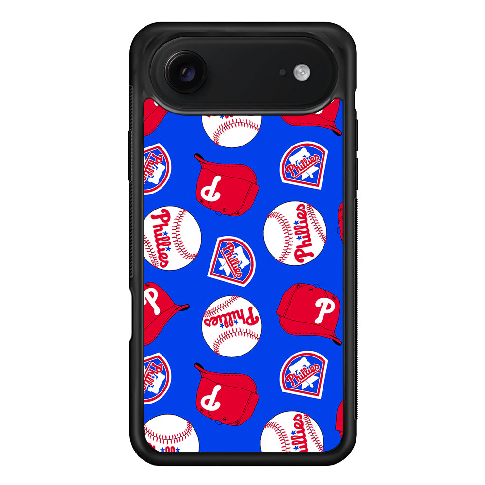 Philadelphia Phillies Pattern iPhone 17 Air Case | Protective Case for iPhone 17 Air