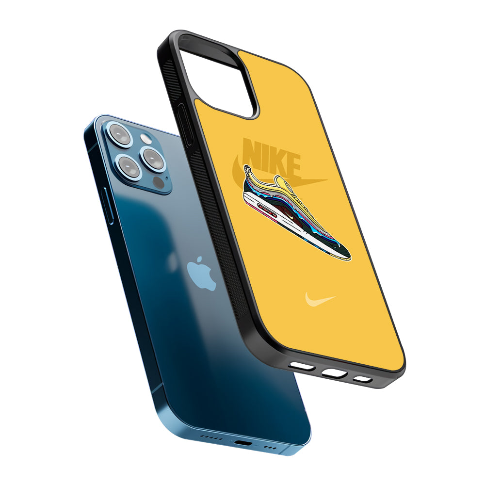 Nike Air Max Spirit Painting 2D Rubber Phone Case | Slim Protective Phone Case