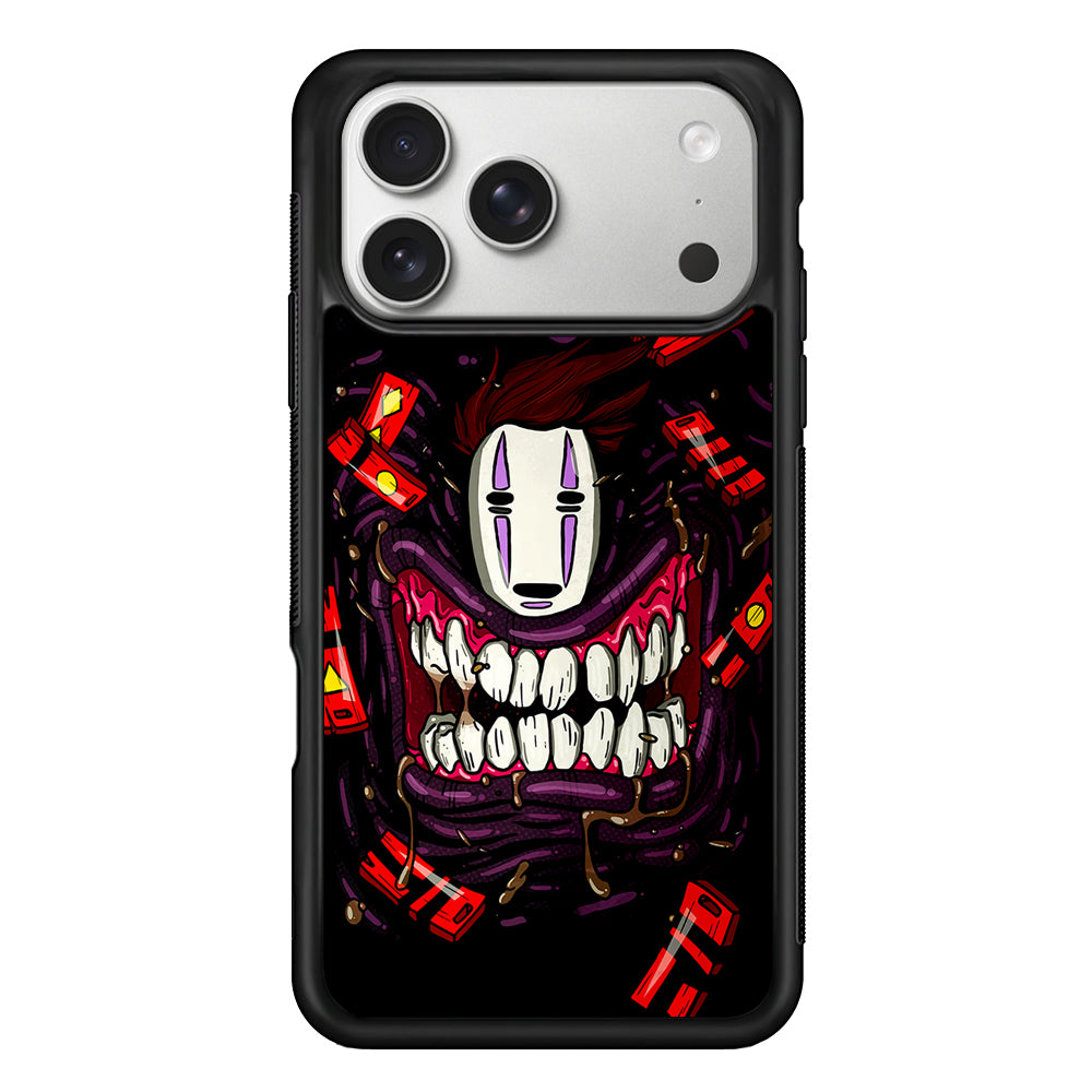 No Face In Spirited Away iPhone 17 Pro Case | Slim Rubber Case for iPhone 17 Pro