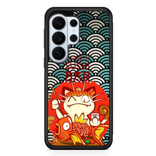 Pokemon Meowth Sushi Bar Samsung Galaxy S26 Ultra Case | Protective Phone Cover
