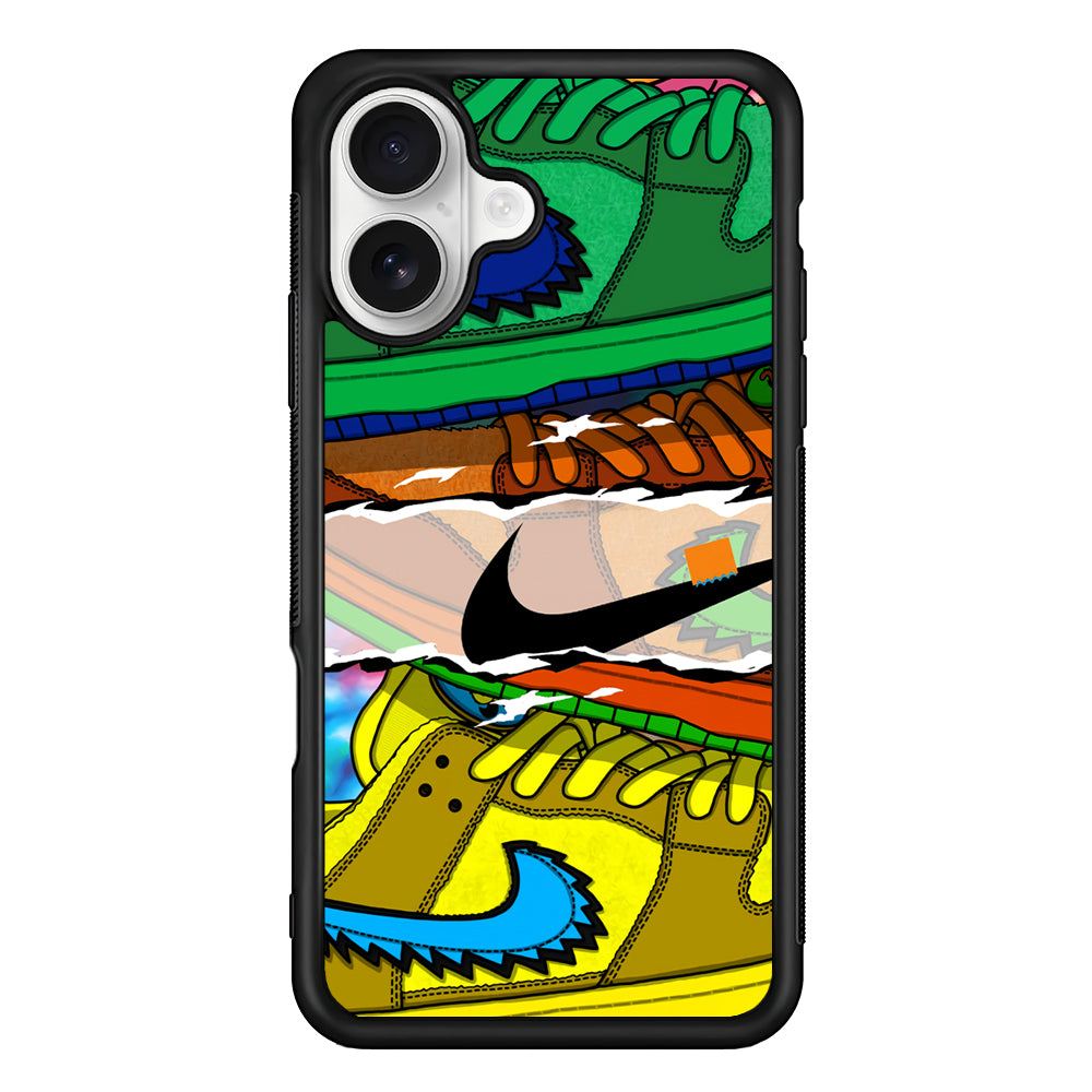 Nike Hippie Velvet iPhone 16 Plus Case – Slim Fit Protective Phone Case