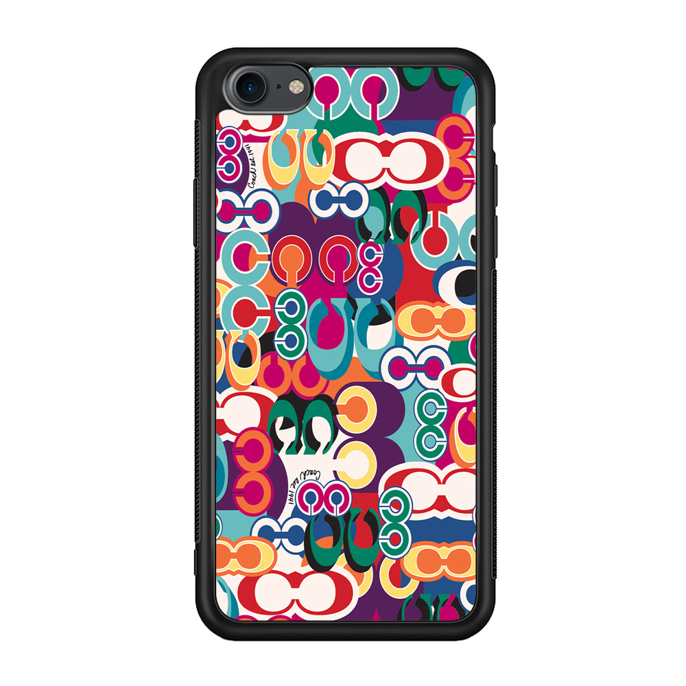 Coach Colorful iPhone 8 Case | Slim Rubber Case for iPhone 8