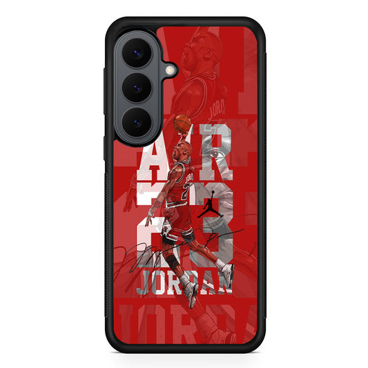 Air Jordan Silver Light Samsung Galaxy S26 Plus Case | Durable Samsung Galaxy S26 Plus Cover