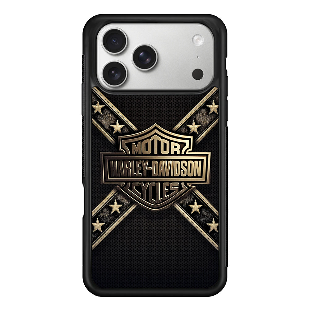 Army Star Harley Davidson iPhone 17 Pro Case | Slim Protective Case for iPhone 17 Pro