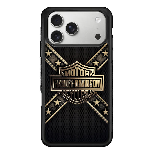 Army Star Harley Davidson iPhone 17 Pro Case | Slim Protective Case for iPhone 17 Pro