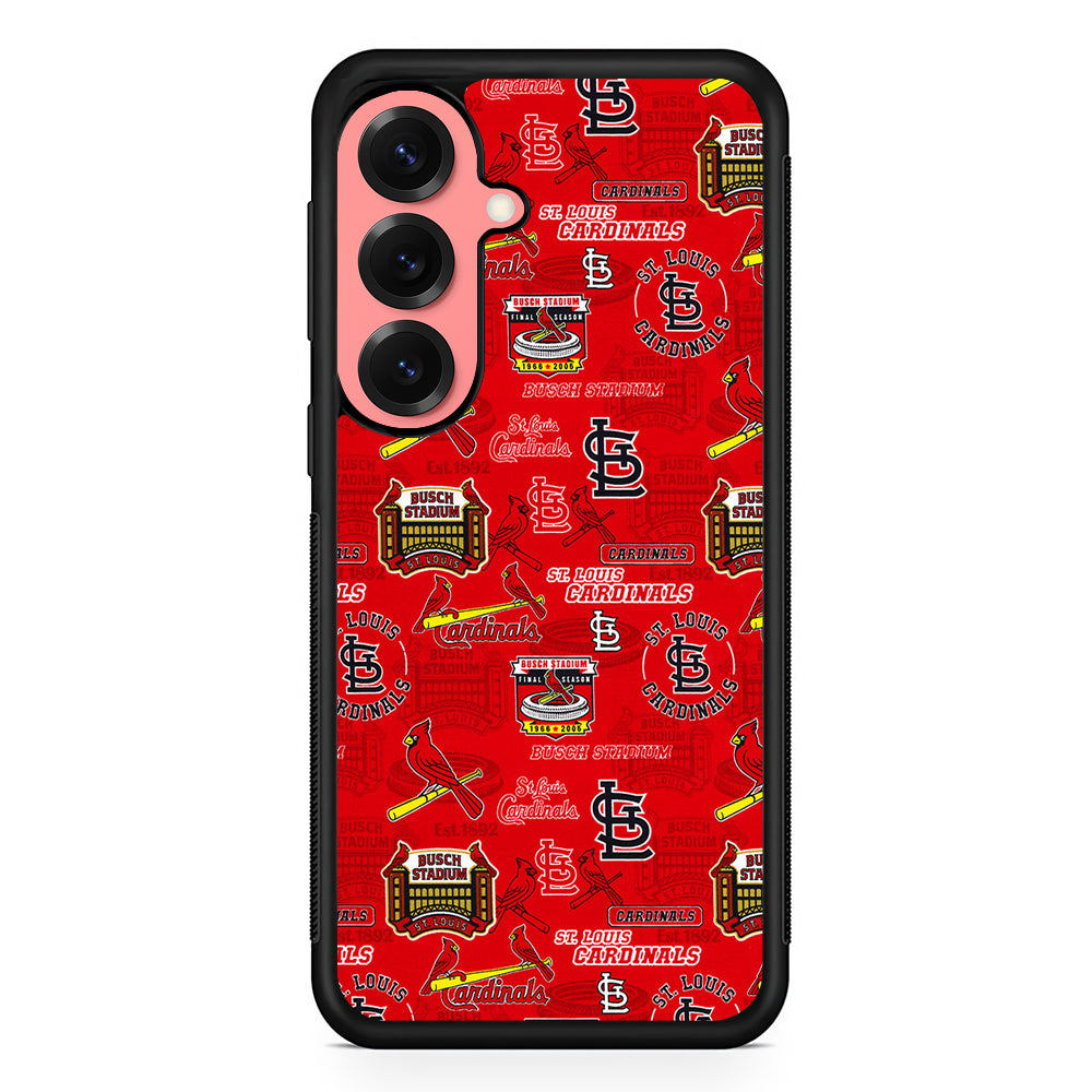 St. Louis Cardinals Retro Samsung Galaxy S25 Case | Protective Case for Samsung Galaxy S25