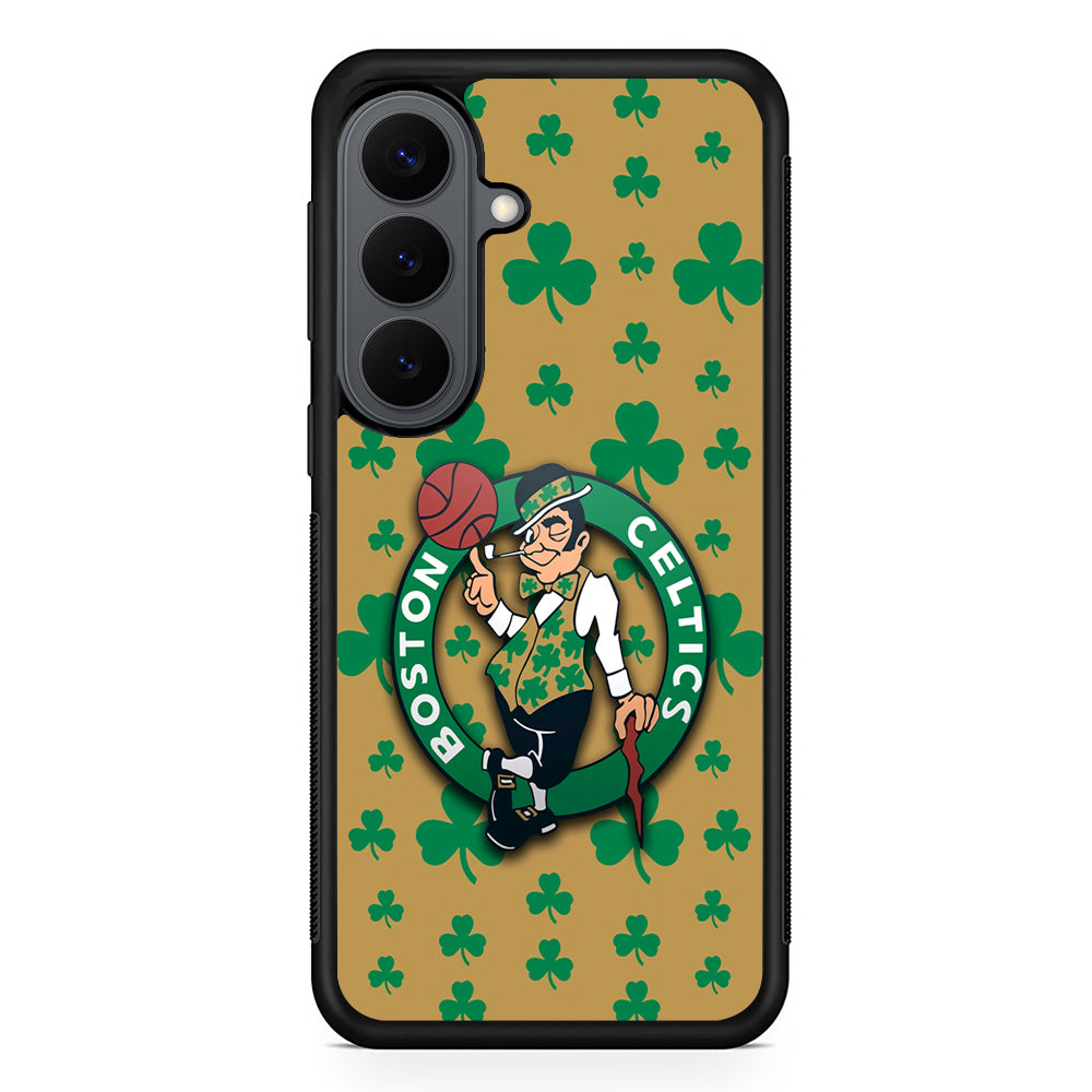 Boston Celtics Logo Samsung Galaxy S26 Plus Case | Slim Rubber Case for Samsung Galaxy S26 Plus