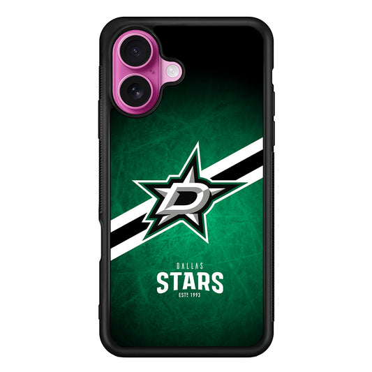 Dallas Stars Logo iPhone 17 Case | Slim Protective Rubber Phone Cover