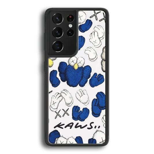 Kaws Hand Cheers Samsung Galaxy S22 Ultra Case | Slim Rubber Case for Samsung Galaxy S22 Ultra
