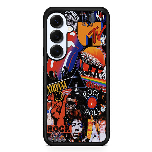 The Famous Musicians and Bands Samsung Galaxy S25 Plus Case | Slim Rubber Cover for Samsung Galaxy S25 Plus