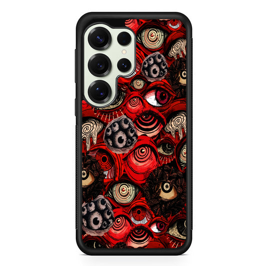 Deadly Eyes Demon Samsung Galaxy S25 Ultra Case | Durable Rubber Case for Samsung Galaxy S25 Ultra
