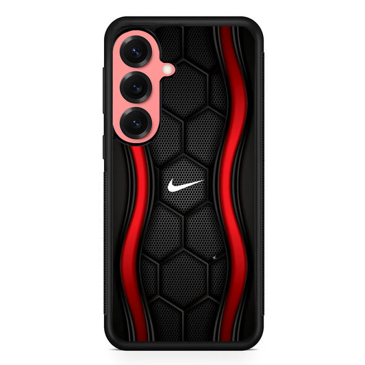 Nike Futuristic Hexagon Dome Samsung Galaxy S25 Case | Slim Protective Cover for Samsung Galaxy S25