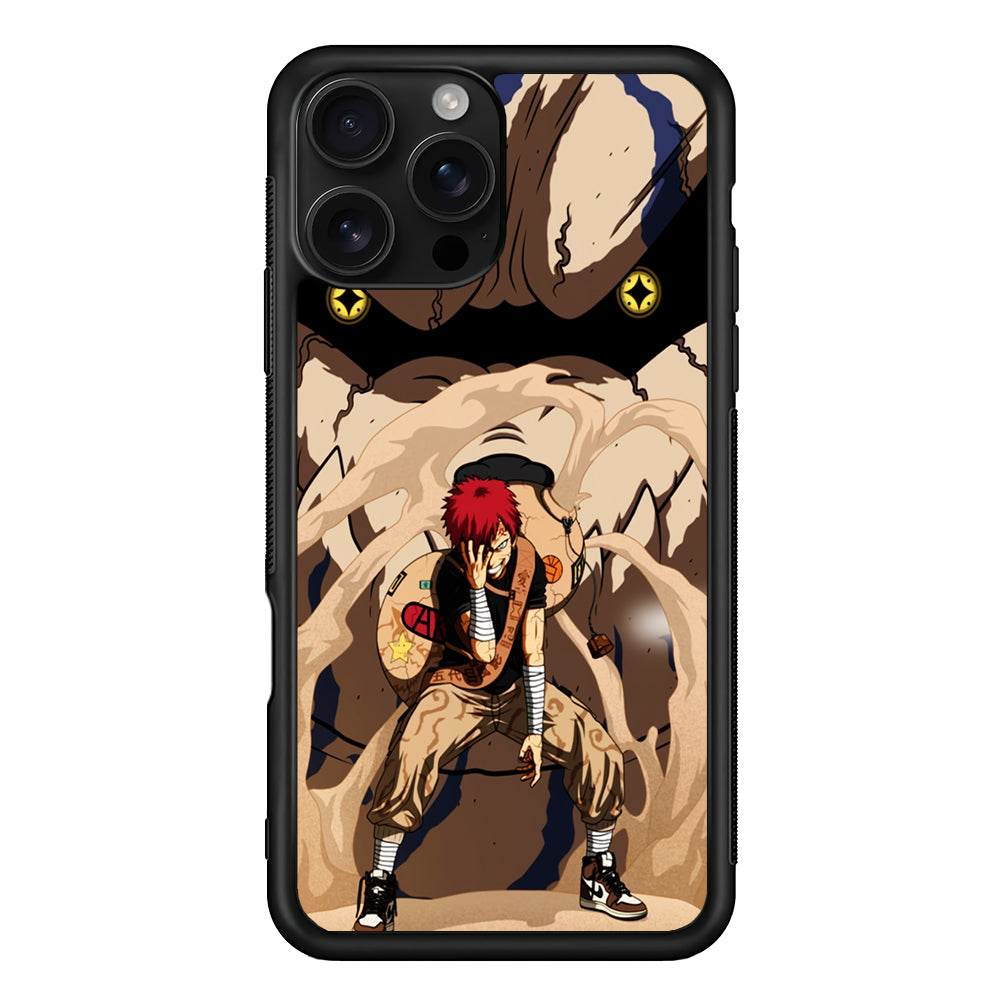 Naruto Gaara Of The Sand iPhone 16 Pro Case | Durable Protective Case for iPhone 16 Pro