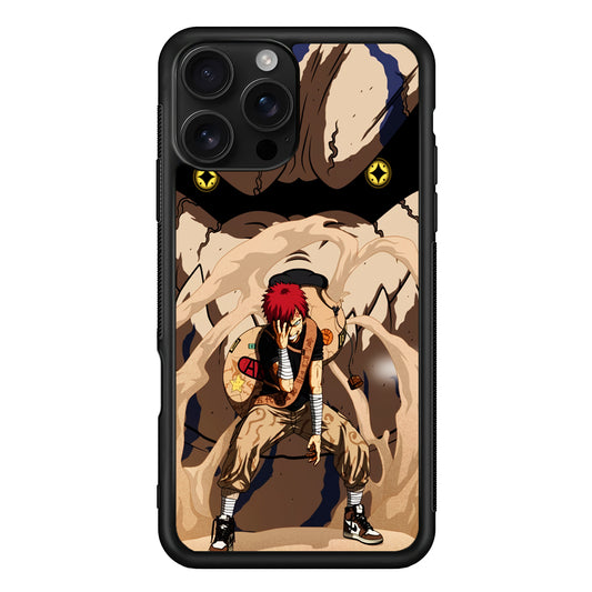 Naruto Gaara Of The Sand iPhone 16 Pro Case | Durable Protective Case for iPhone 16 Pro