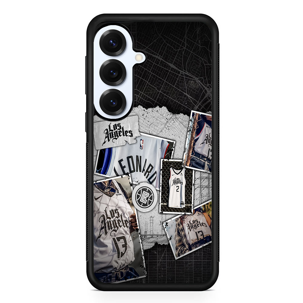 LA Clippers Jersey Samsung Galaxy S25 Plus Case | Slim Rubber Cover for Samsung Galaxy S25 Plus