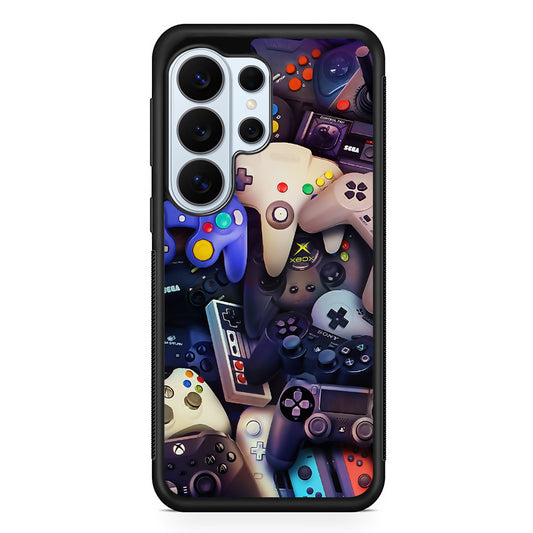 Console Controller Game Retro Samsung Galaxy S26 Ultra Case | Protective Phone Cover