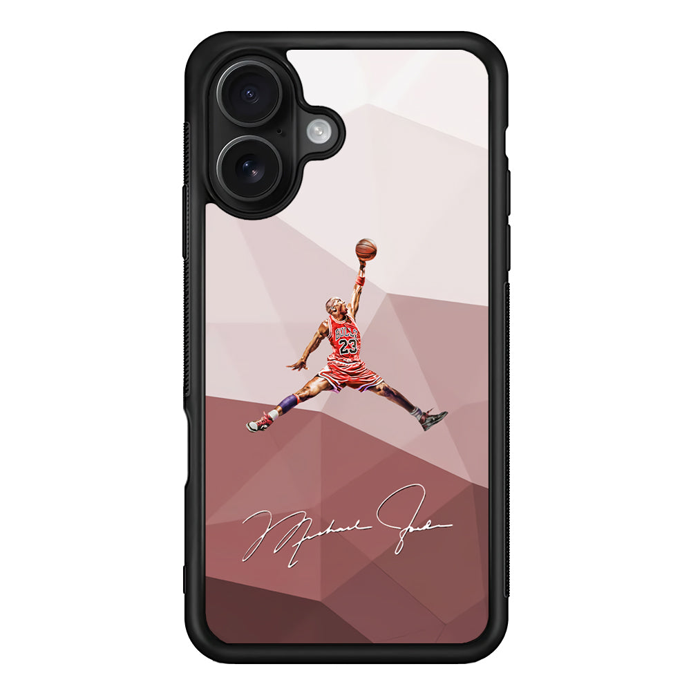 Air Jordan Real Fighter iPhone 16 Case - Oxvistore