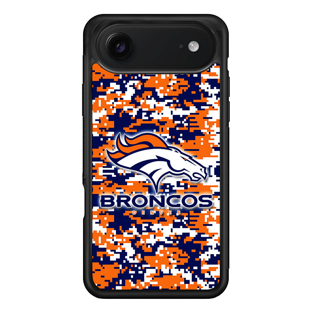 Denver Broncos Pixels iPhone 17 Air Case | Protective Case for iPhone 17 Air